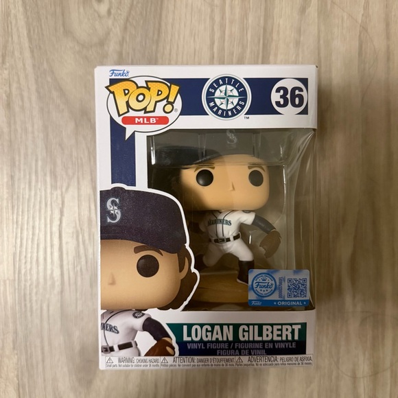 NEW Funko Pop! MLB Logan Gilbert Collectible - Picture 2 of 3